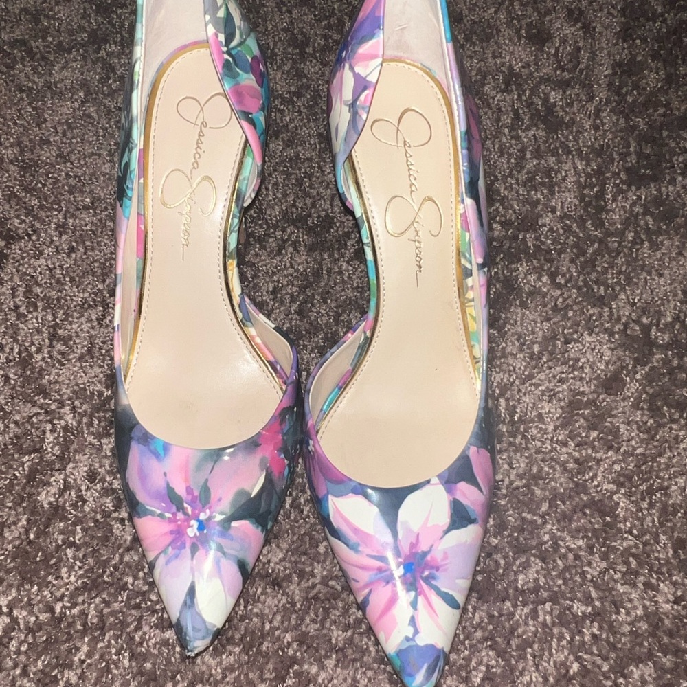 Jessica Simpson Claudette stiletto heels